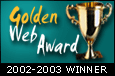 Golden Web Award Winner 2002-2003